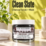 Clean Slate Charcoal Polish + Mask