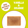 Vanilla + Orange Natural Bar Soap