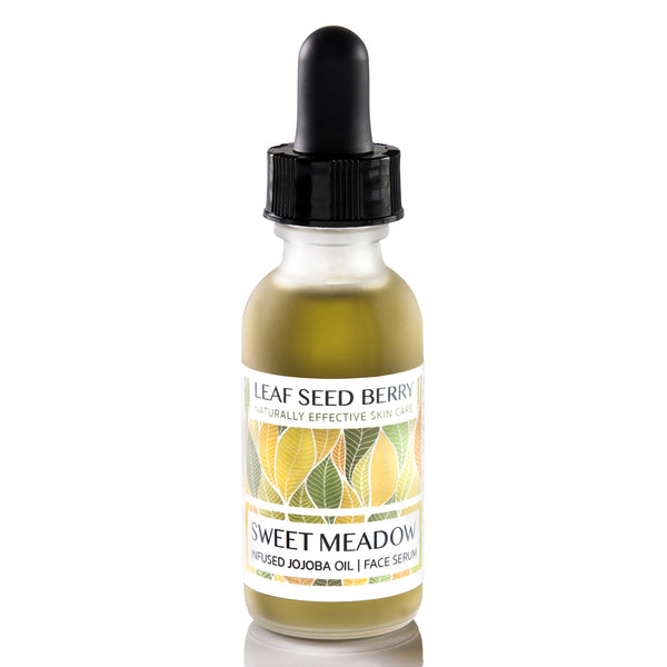 Sweet Meadow Infused Jojoba Oil Face Oil Leaf Seed Berry Skincare