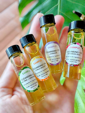 SAMPLE Organic Tea Tree + Lemongrass Cleansing Oil