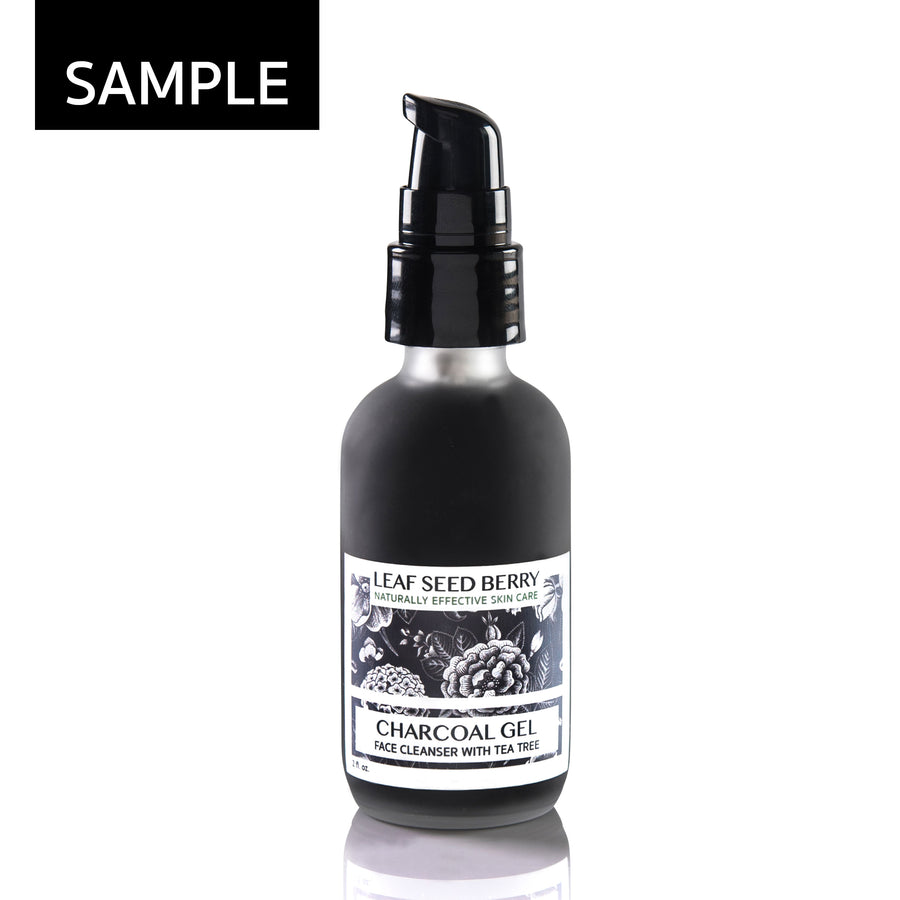 SAMPLE Charcoal + Tea Tree Facial Cleanser