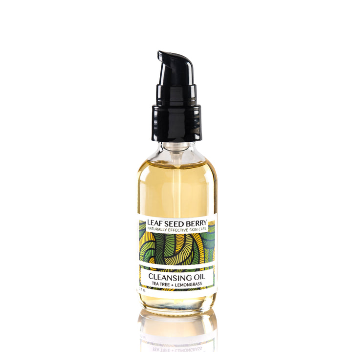 Organic Tea Tree + Lemongrass Cleansing Oil & Makeup Remover