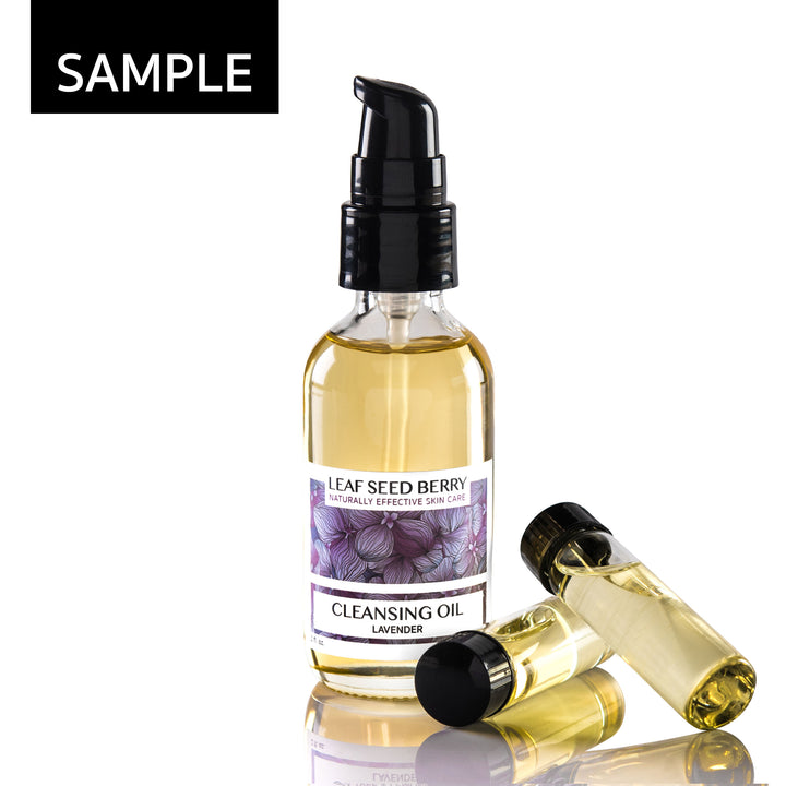 SAMPLE Organic Lavender Cleansing Oil & Makeup Remover