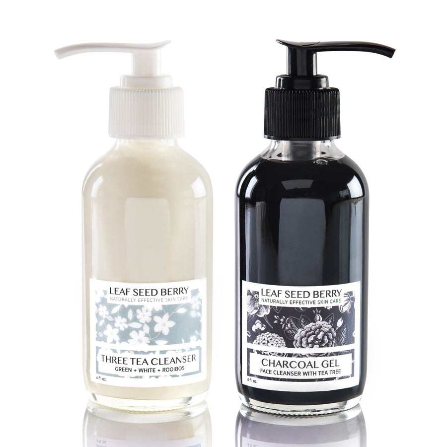 Morning & Night Face Cleanser Set 4oz