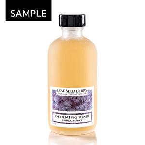 SAMPLE Lavender Essence Exfoliating Face Toner