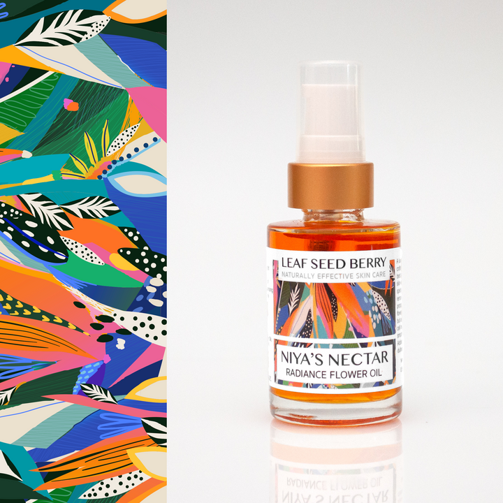 SAMPLE Vanilla Infused Jojoba Oil  Face Oil – Leaf Seed Berry Skincare