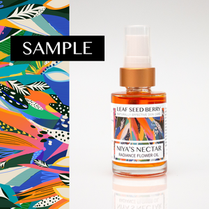 SAMPLE Niya's Nectar Radiance Flower Oil