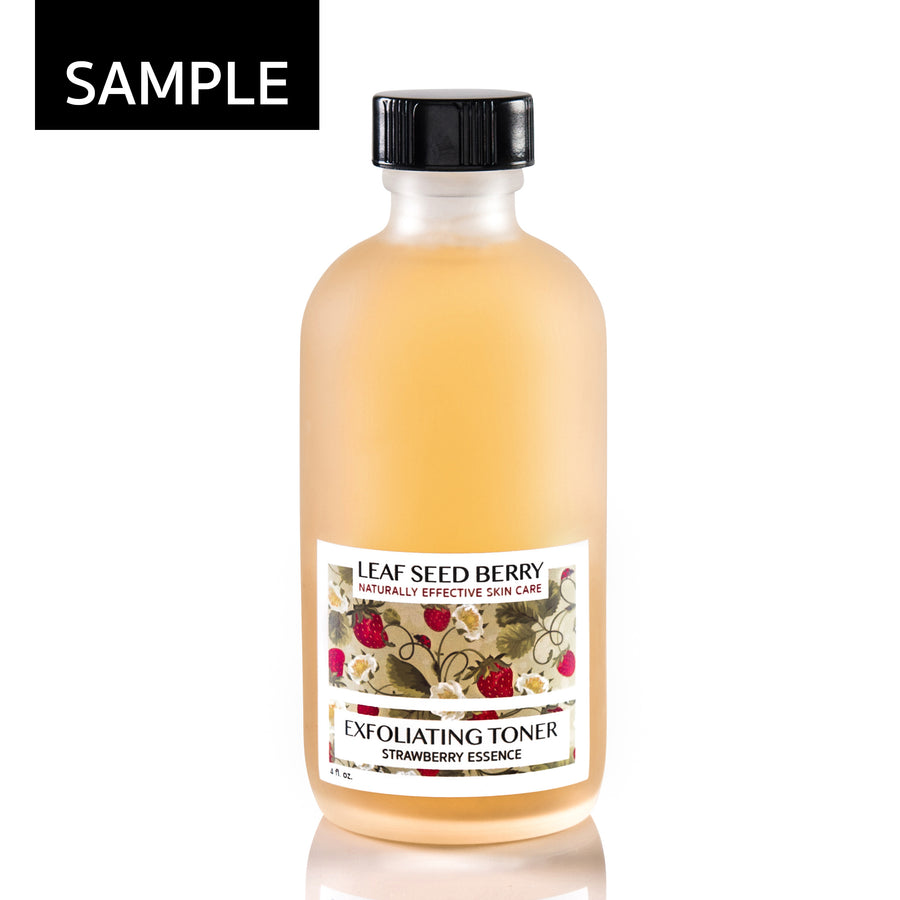 SAMPLE Strawberry Essence Exfoliating Face Toner
