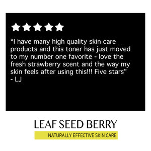 SAMPLE Strawberry Essence Exfoliating Face Toner