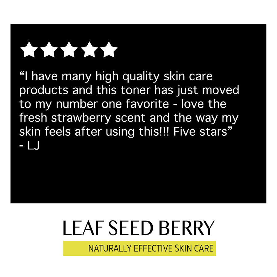 SAMPLE Strawberry Essence Exfoliating Face Toner