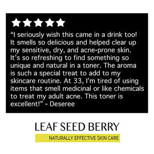 SAMPLE Strawberry Essence Exfoliating Face Toner