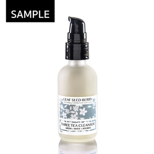 SAMPLE Three Tea Creamy Facial Cleanser